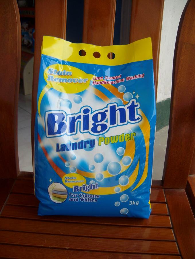 lemon smell good quality low price carton laundry detergent powder from shandong linyi