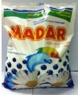 Active matter 20% of the Madar branded laundry detergent/laundry powder to africa