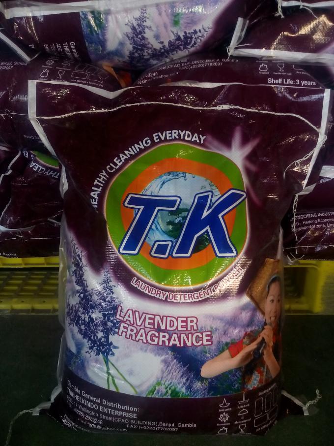 T.K branded laundry detergent powder/1kg,10kg branded laundry washing powder to africa