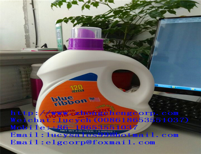 Blue Ribbon good smell 3L Liquid detergent/2L Liquid Detergent/OEM Liquid Detergent used for washing machine and hand