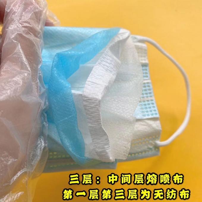 non woven filter wholesale 3 ply face mask disposable dust anti pollution earloop face mask manufacture