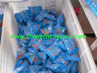 China blue color top quality laundry powder/30g detergent powder/50g washing powder use for hand supplier