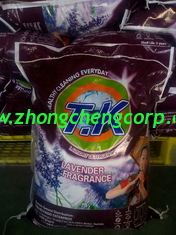 China T.K branded laundry detergent powder/1kg,10kg branded laundry washing powder to africa supplier