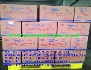 China hot sale liquid detergent/blue ribbon detergent liquid/laundry detergent with low price packaged by cartons to Vietnma supplier