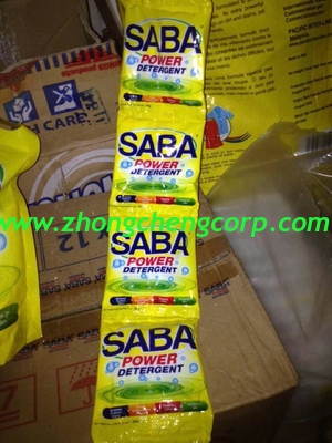 SABA brand High effective washing powder/low price detergent powder to africa market