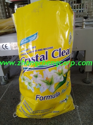 Crystal clear low price detergent powder automatic washing powder is good for environment and health to Sierra leone