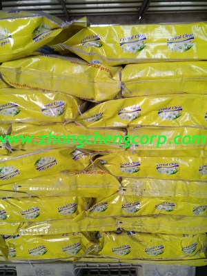 Crystal clear low price detergent powder automatic washing powder is good for environment and health to Sierra leone