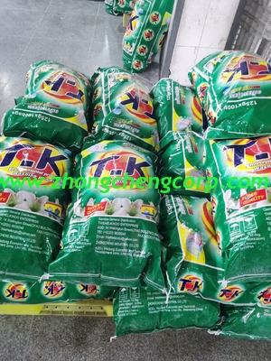 T.k branded laundry detergent branded washing powder 200g 1kg 10kg branded laundry detergent powder to Gambia market