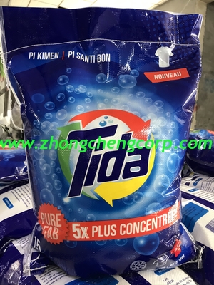 Top quality laundry powder box washing powder 30g 50g 100g, 200g 700g cleaning detergent powder remove stains very well
