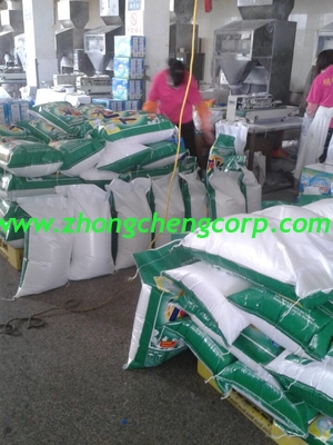 10kg high quality good smell branded laundry detergent/power detergent powder with T.K brand name to Gambia market