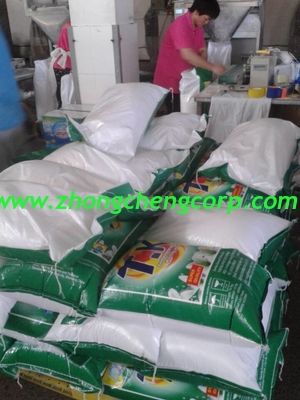 10kg high quality good smell branded laundry detergent/power detergent powder with T.K brand name to Gambia market