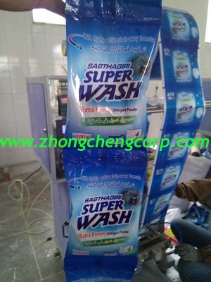 QINGDAO Port Of Loading Carton Laundry detergent From 15g clothes washing powder、detergent powder laundry powder soap powder washing powder washing soap powTo Bulk Bags White Powder With Blue Particle