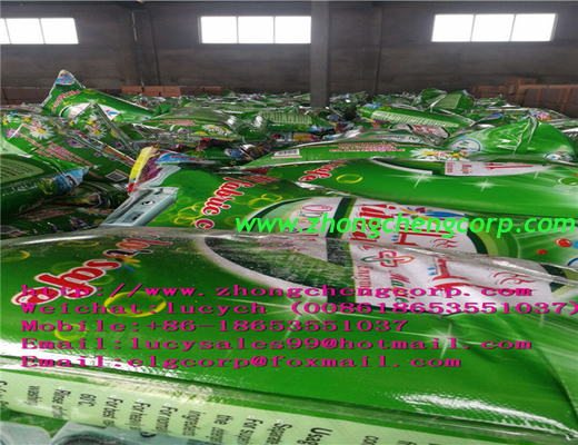 High foma Low price detergent powder/25kg bulk washing powder/bulk powder detergent used for hand and washing machine